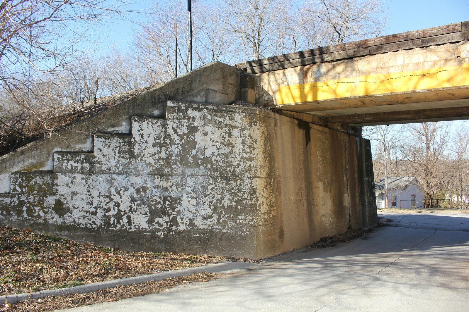 West abutment
